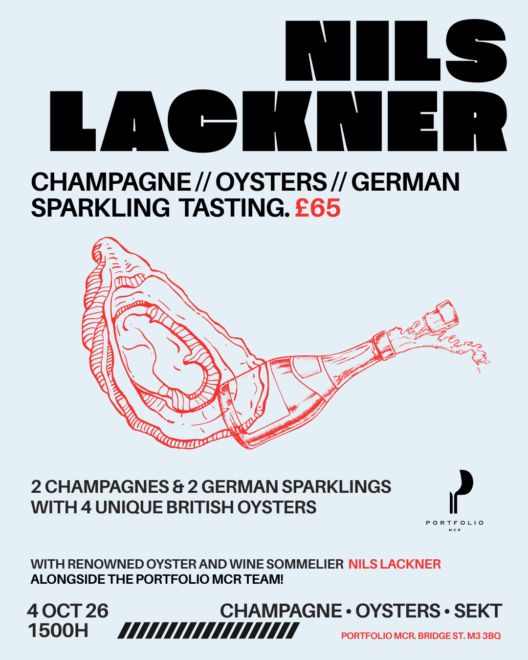 Oysters & Champagne Tasting