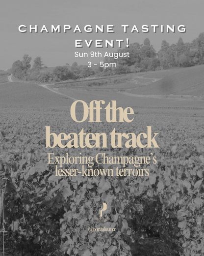 Champagne Tasting Event - Off The Beaten Track
