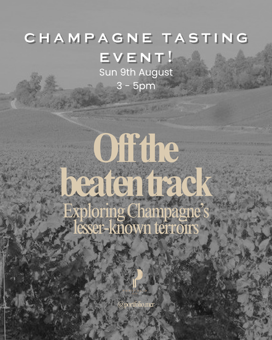 Champagne Tasting Event - Off The Beaten Track
