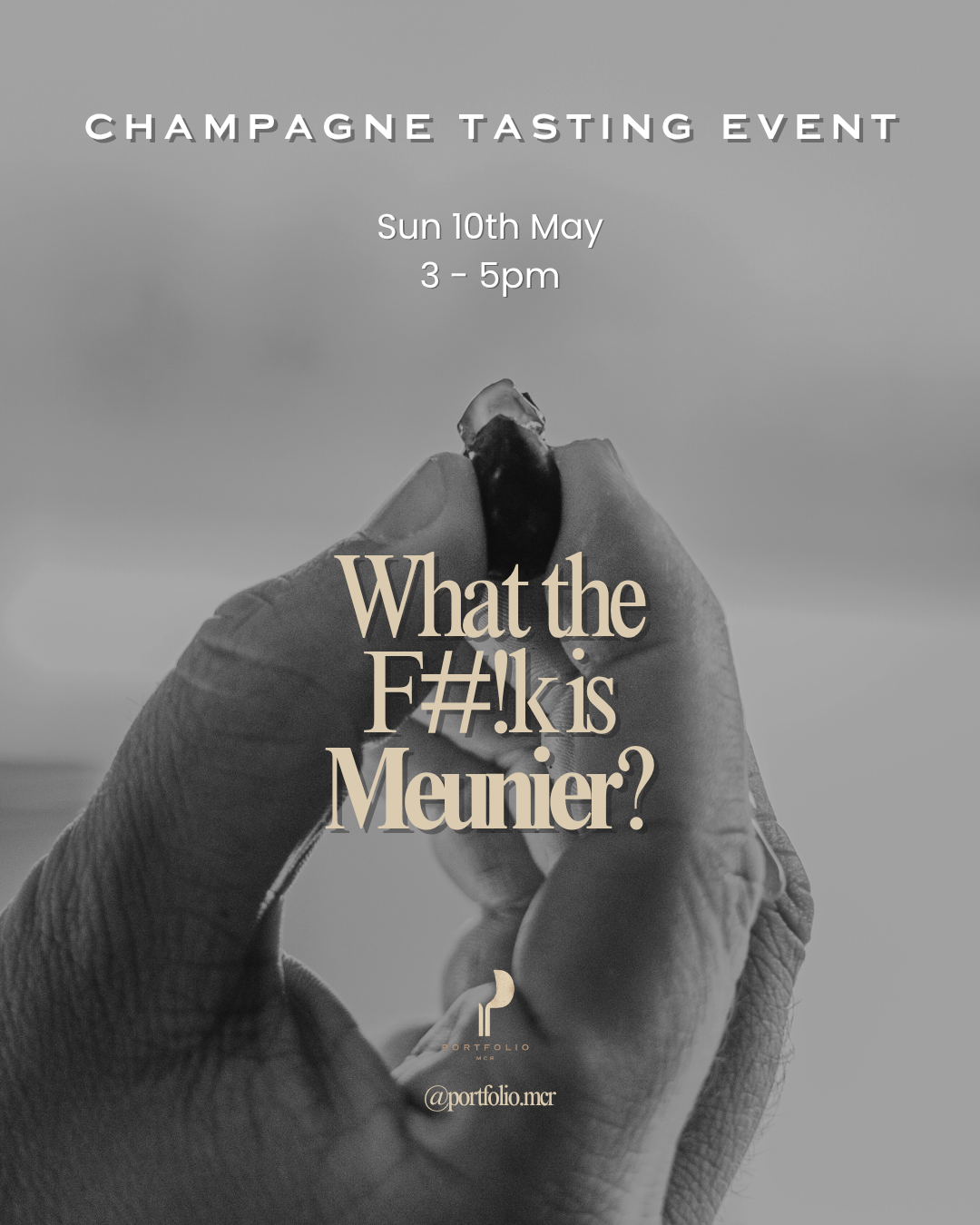 Champagne Tasting Event - What the f#!k is Meunier?